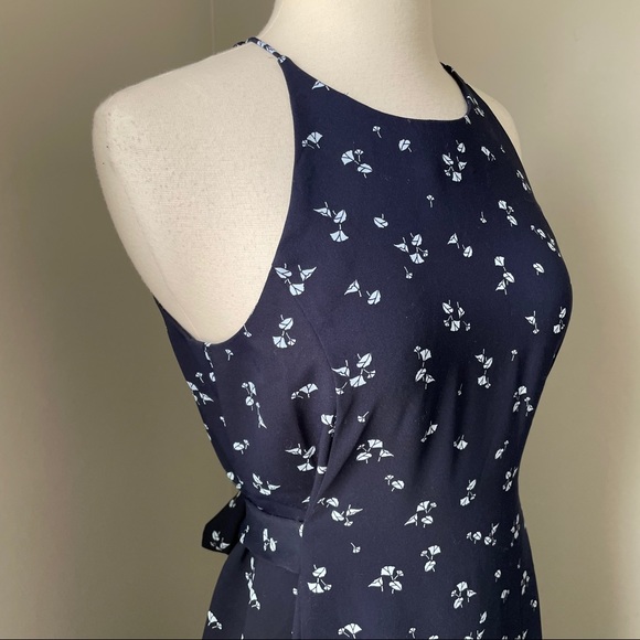 Ann Taylor High Neck Floral Dress - Picture 2 of 5